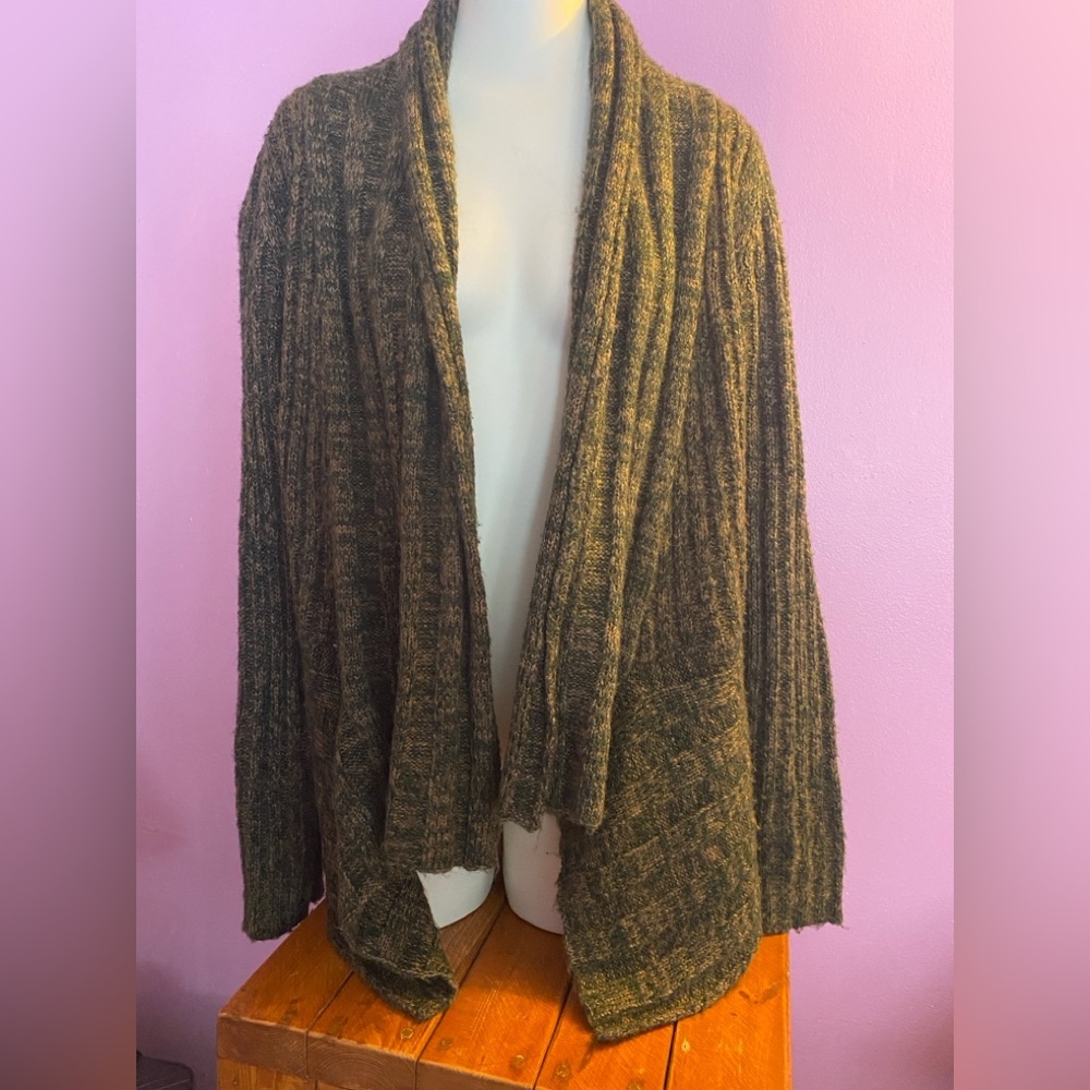Cozy Knit Open Cardigan - Picture 2 of 7